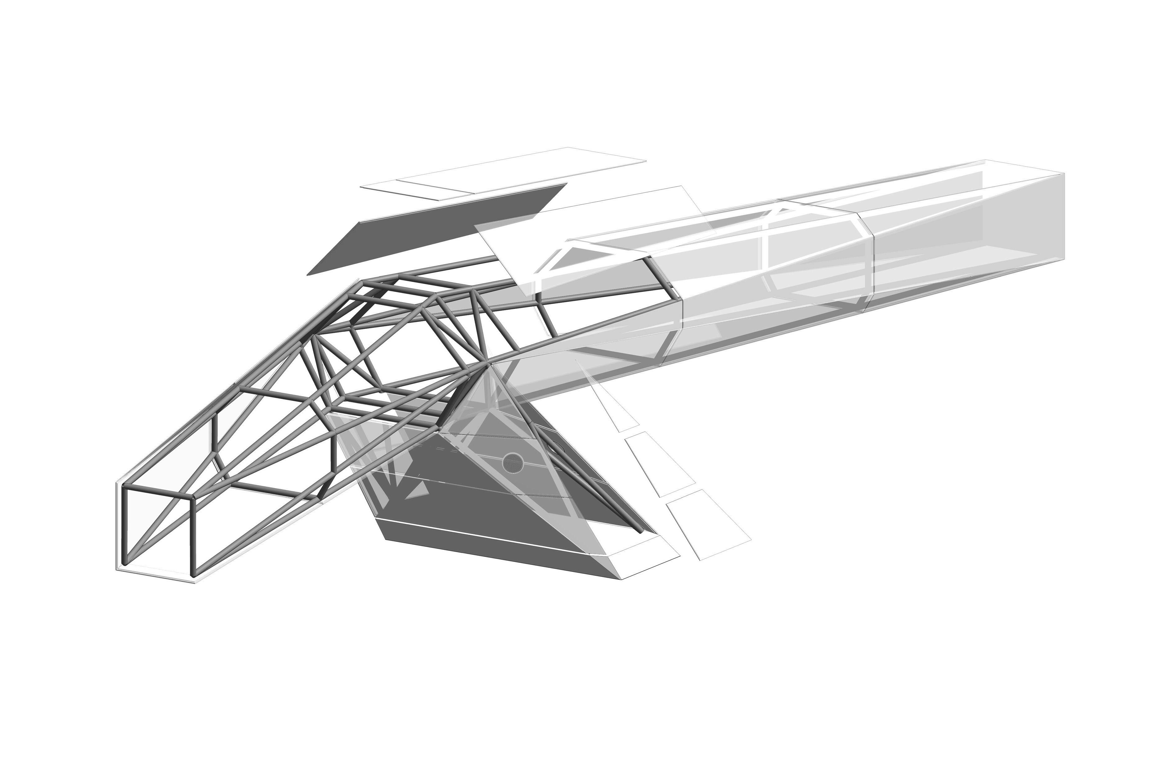 Capricorn Brücke © SUPERGELB ARCHITEKTEN  - Konstruktion