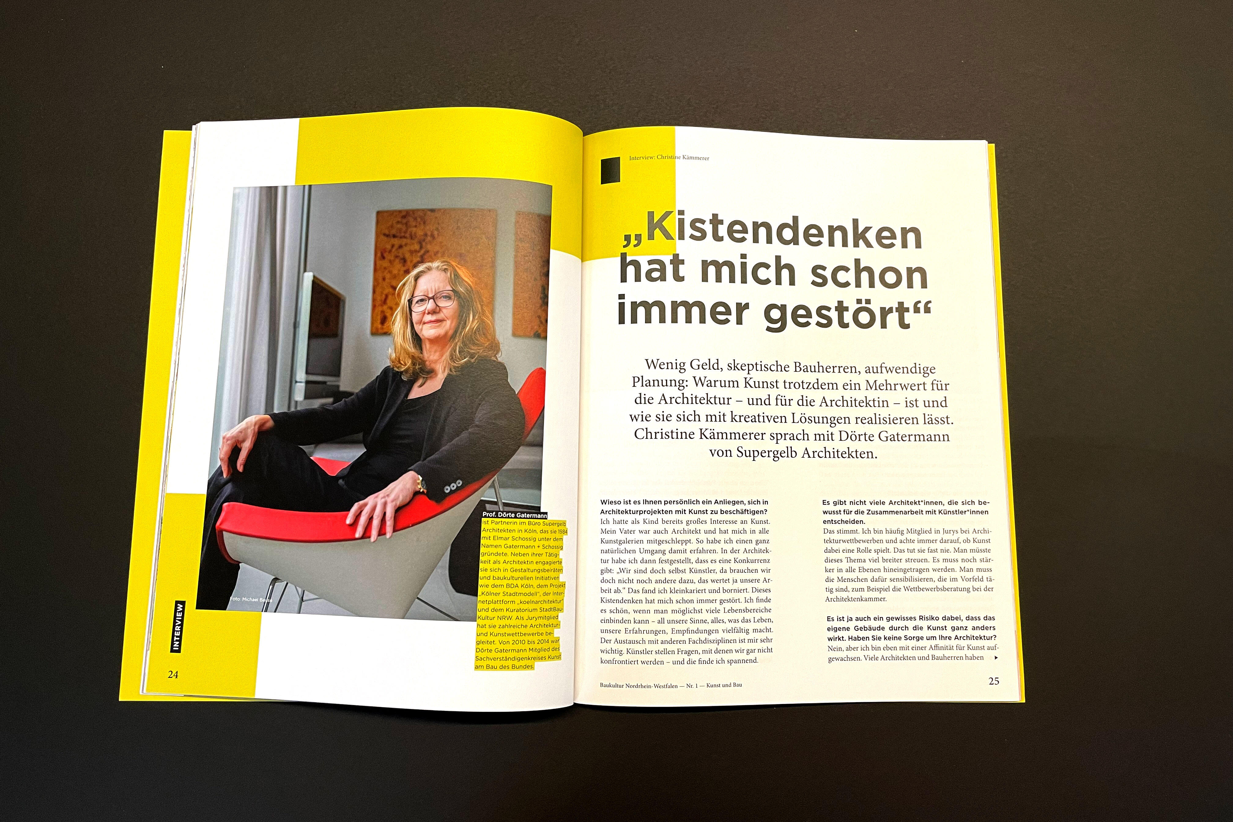 Abbildung des Interviews