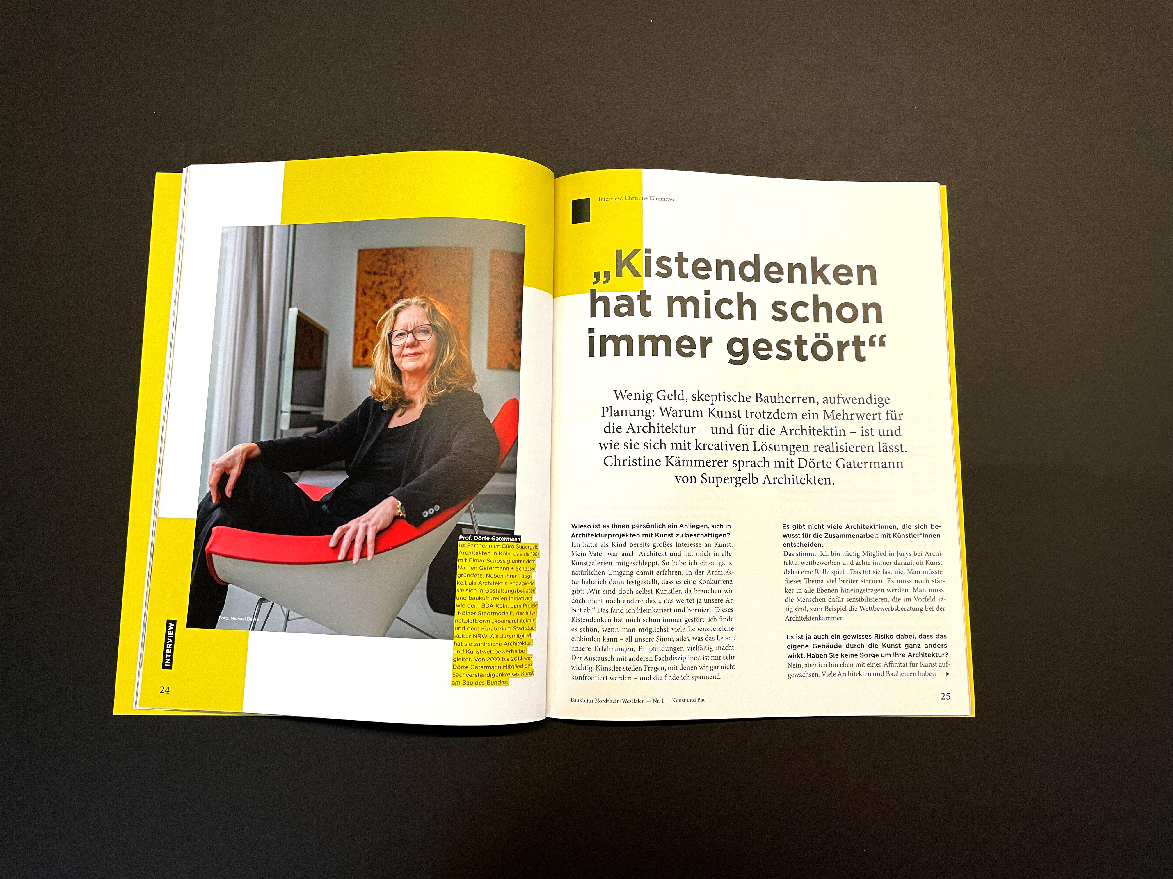 Abbildung des Interviews